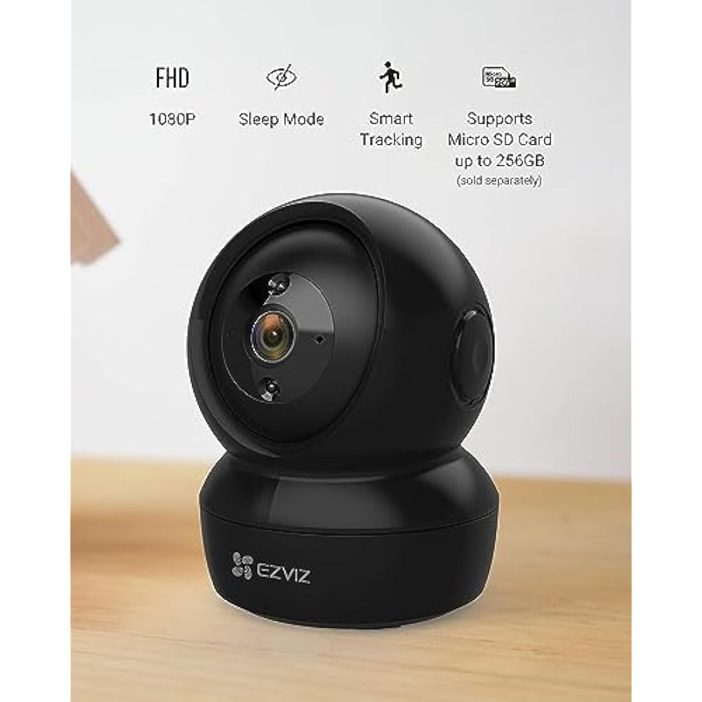 EZVIZ C6N 1080P Indoor Security Camera – 360° Smart Tracking & Night Vision