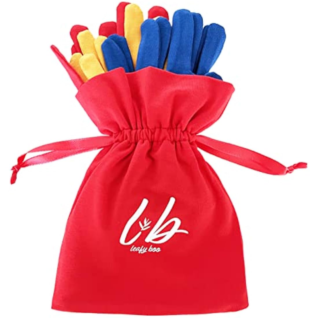 Leafy Boo Bamboo Eczema Gloves for Kids Age 8-10 | Moisturising, 3 Pairs