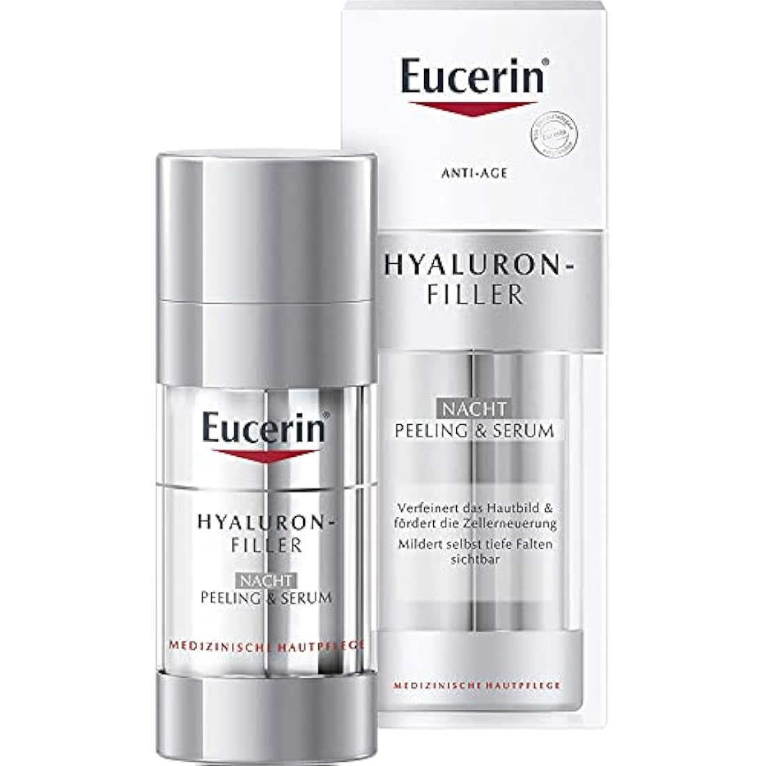Eucerin Hyaluronic Filler Night Exfoliating Serum – Anti-Age Treatment