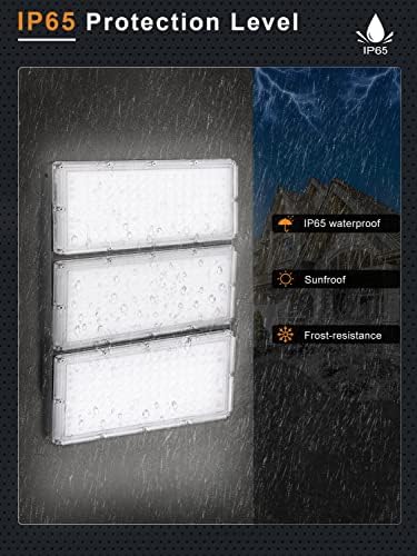 Ankishi 300W LED Flood Light | 30000LM IP65 Waterproof Security Light