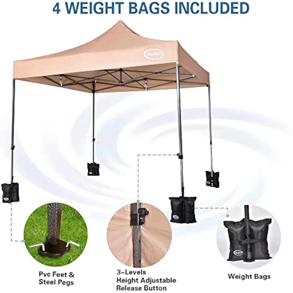 Heavy Duty 3x3m Pop Up Gazebo | Waterproof Market Stall
