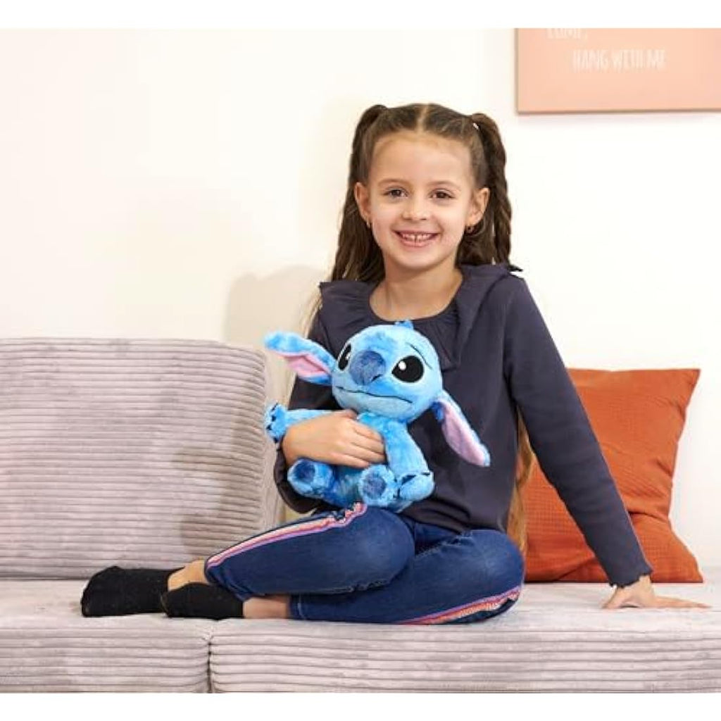Disney Stitch Plush Toy – Official 25cm Blue Alien Character Doll
