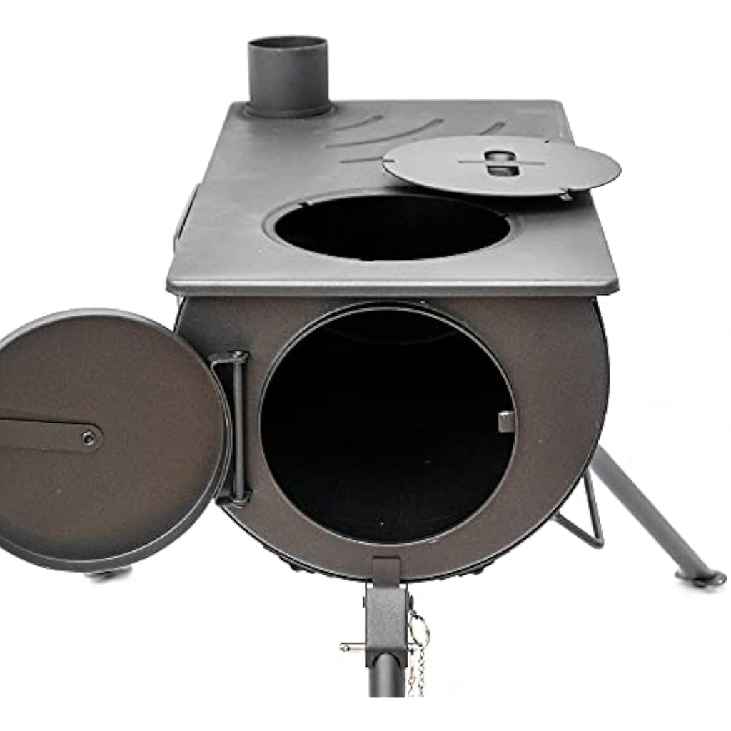 Portable Woodburning Stove – Foldable Steel Camping Stove