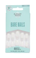 Elegant Touch Bare Nails – Square French Manicure Press-On Nails