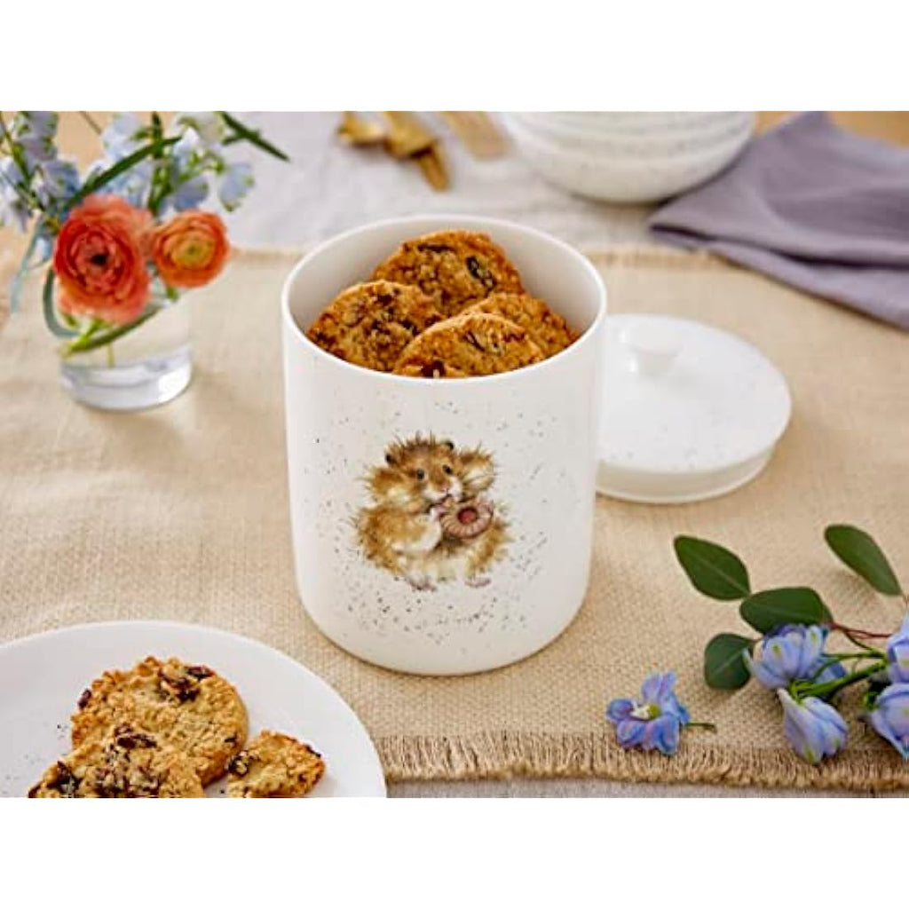 Wrendale Designs Fine Bone China Biscuit Barrel - Food Storage Jar