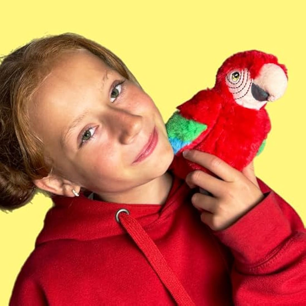 Jolof Store Parrot Plush Toy – 100% Recycled Eco-Friendly Soft Toy
