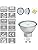 Wondlumi 4-Pack Fire Rated LED Downlights | White GU10 Recessed Spotlights