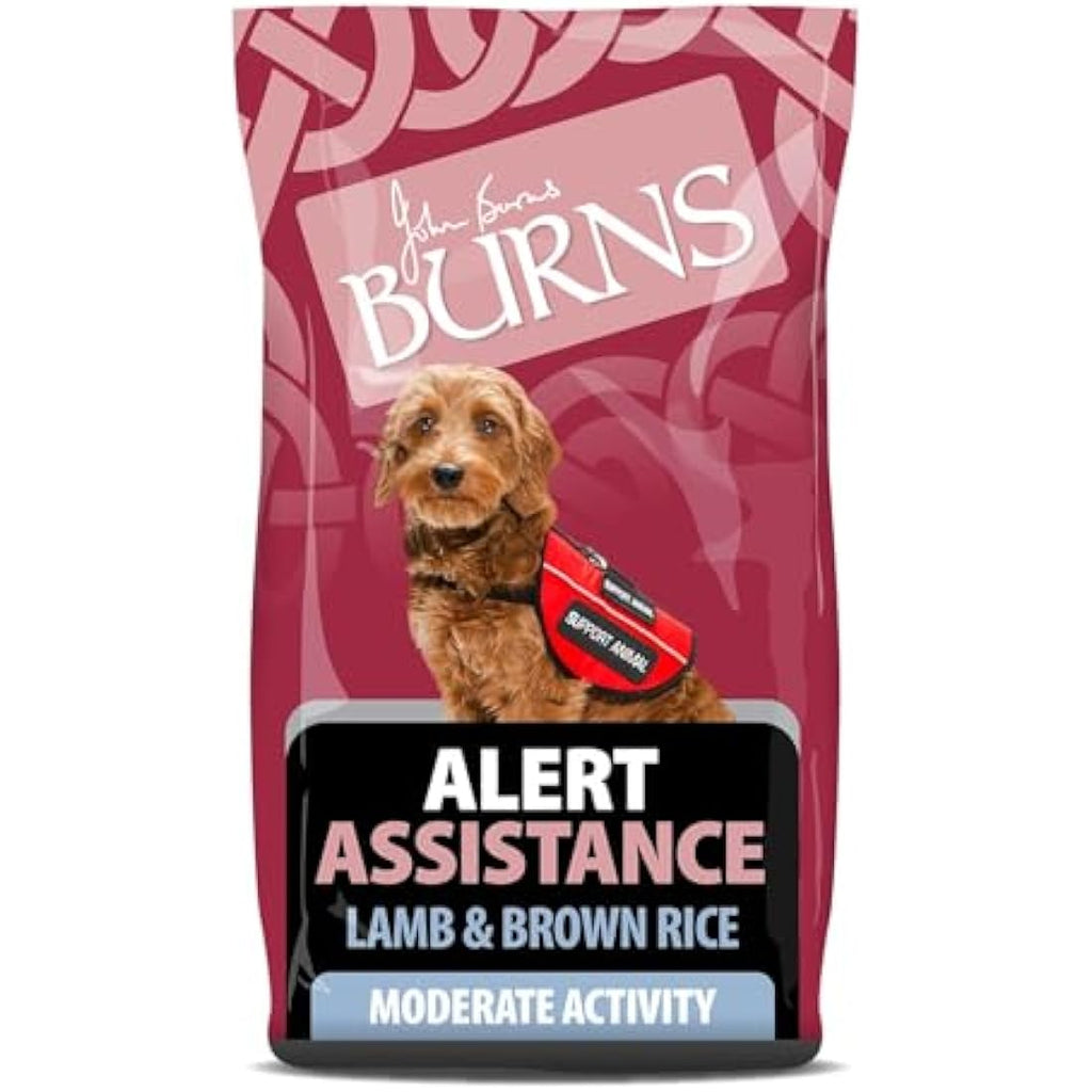 Burns Pet Nutrition Lamb & Brown Rice Hypoallergenic Dry Dog Food 12kg