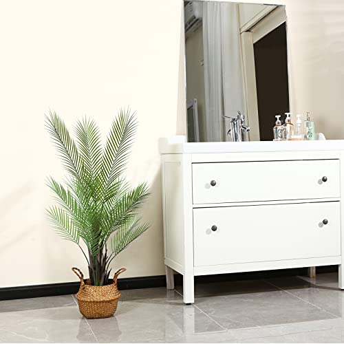 Kazeila 120cm Artificial Areca Palm Tree - Realistic Faux Plant (2 Pack)