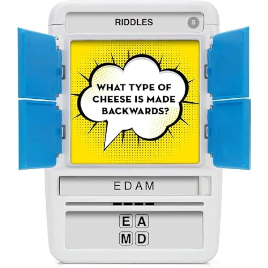 100 PICS Riddles Flash Cards – Travel Brain Teaser Game for Kids & Adults