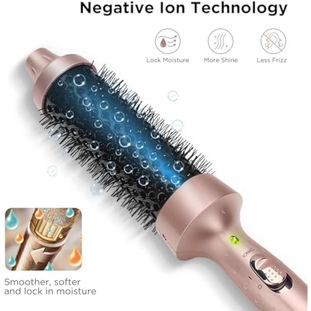 Parwin Pro Beauty 1.3" Ionic Thermal Brush – Heated Round Hair Styler