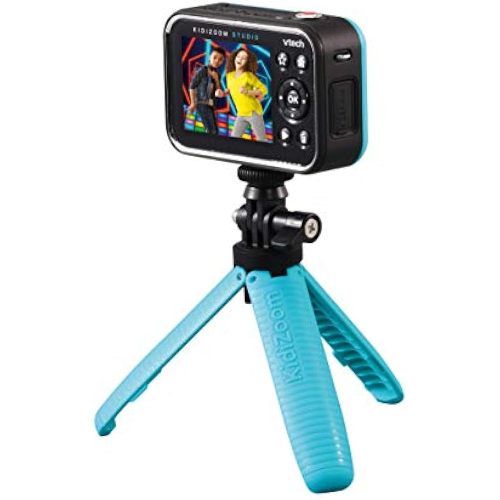 VTech KidiZoom Studio Kids HD Video Camera with Tripod - Blue