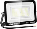 RIGIDON 200W LED Flood Light – 20000LM IP66 Waterproof Outdoor Security Light