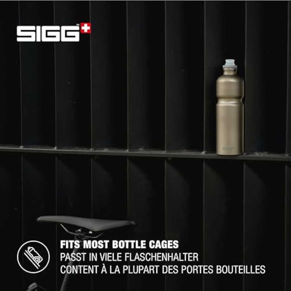 Sigg Move MyPlanet Aluminium Bike Water Bottle – Smoked Pearl – 0.75L