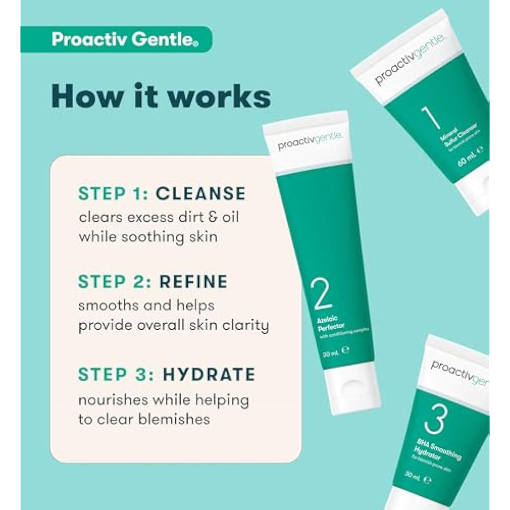Proactiv Gentle 3-Step Routine | Sensitive Skin Blemish Control Kit