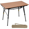 Portal Folding Camping Table – Adjustable Height Aluminum Picnic Table