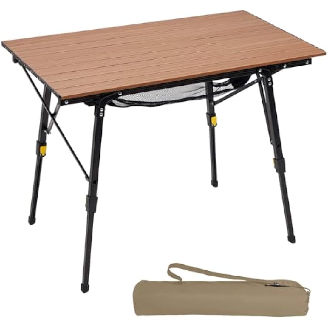 Portal Folding Camping Table – Adjustable Height Aluminum Picnic Table