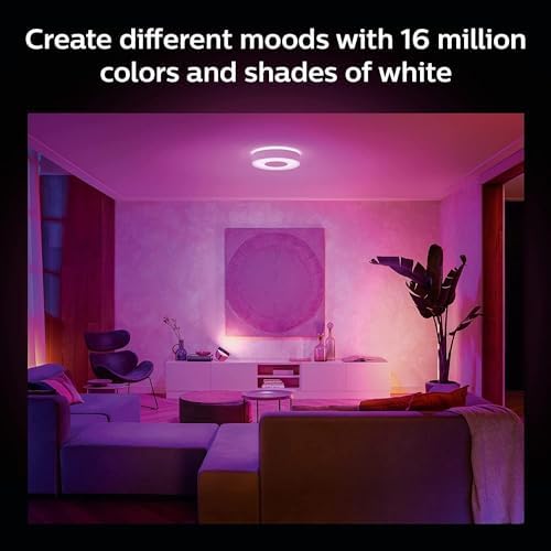 Philips Hue Infuse Smart Ceiling Light – Large White RGB Ambiance
