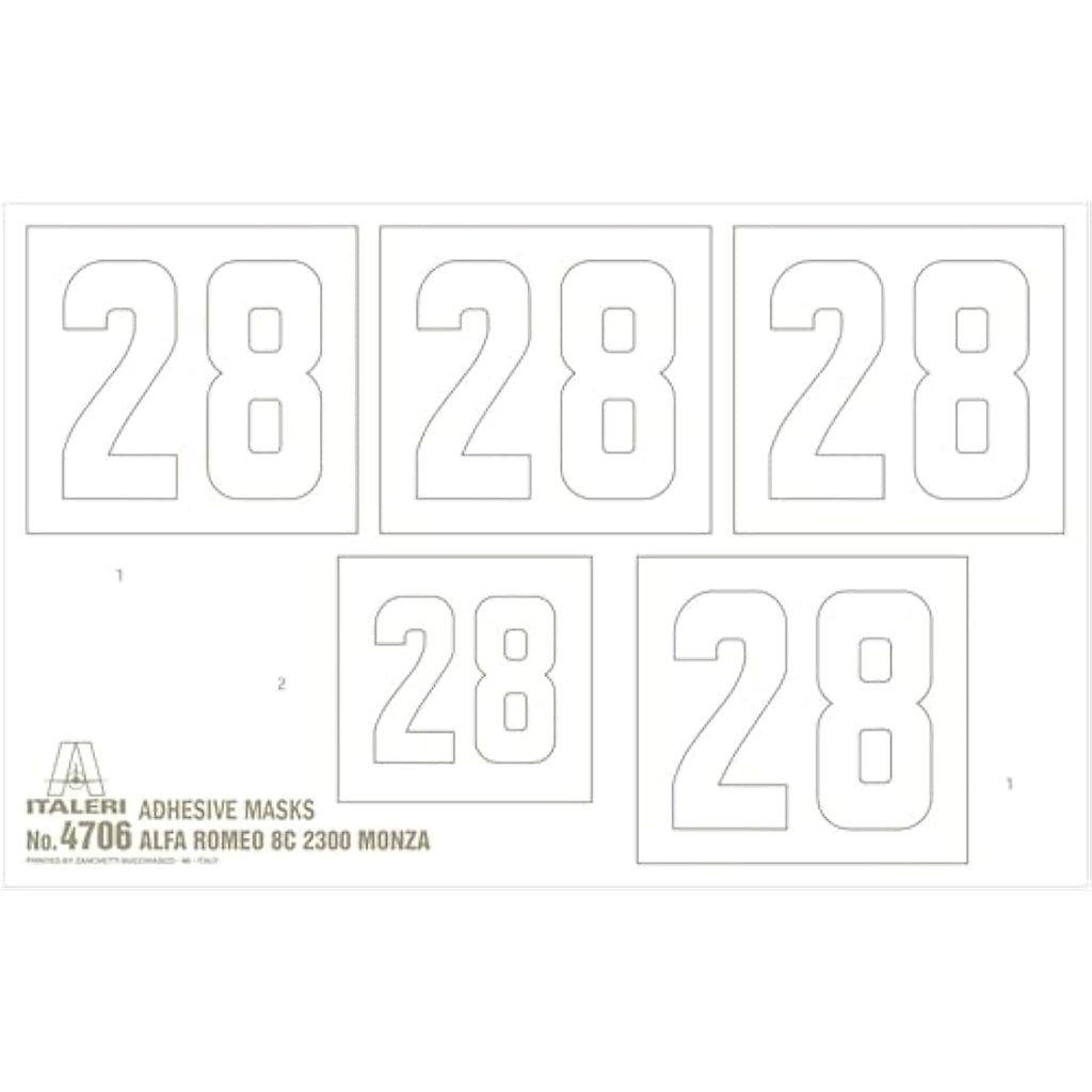 Italeri Alfa Romeo Plastic Model Kit – Unvarnished Scale Hobby Kit