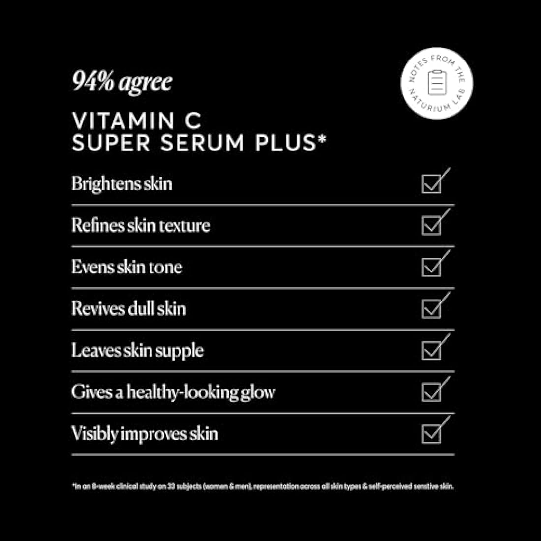 Naturium Vitamin C Super Serum Plus – Brightening Face Serum with Retinol