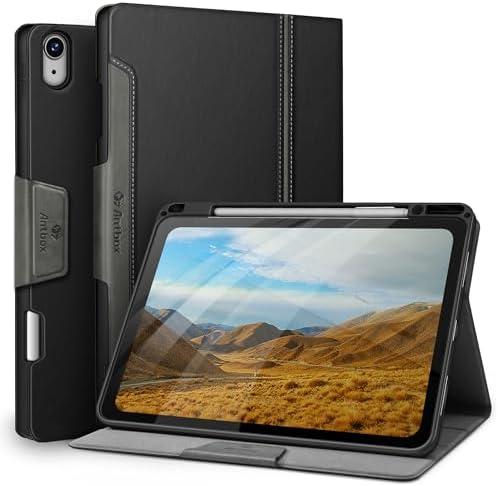 Antbox iPad Air 13 Inch Case (2025/2024) – PU Leather Cover with Pencil Holder