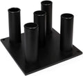 Yes4All Vertical Barbell Storage Rack - 5 Slot Steel Gym Organizer