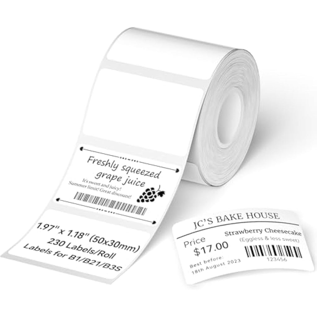 NIIMBOT Thermal Labels 50x30mm | Waterproof Stickers for B21 B3S B1