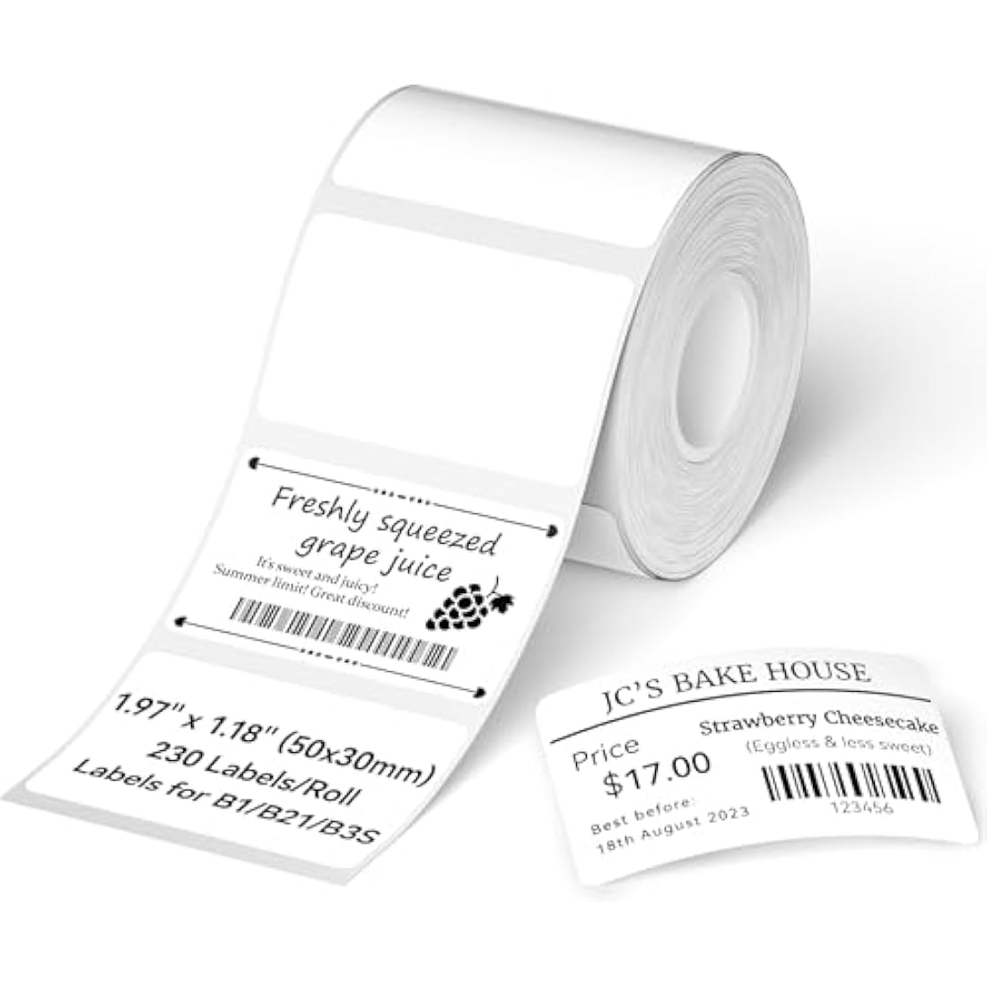 NIIMBOT Thermal Labels 50x30mm | Waterproof Stickers for B21 B3S B1