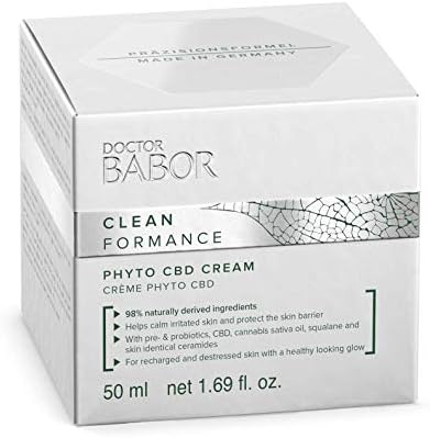 BABOR CLEANFORMANCE CBD Face Cream – Vegan Moisturizer for Damaged Skin