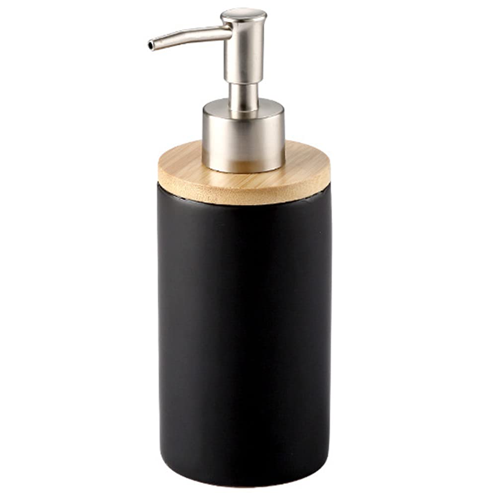 OnePine 400ml Ceramic Soap Dispenser | Nordic Matte Lotion Pump Bottle