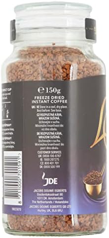 L'OR Intense Instant Coffee – Dark Roast Gourmet Jars, 6 x 150g (900g)