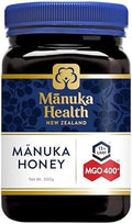 Manuka Health MGO 400+ Raw Manuka Honey – Antibacterial Support, 500g