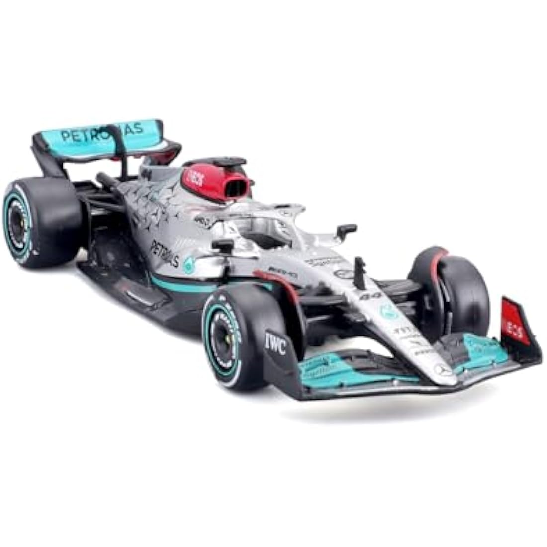 Bburago Mercedes F1 W13 Lewis Hamilton 1:43 Die-Cast Race Car Model