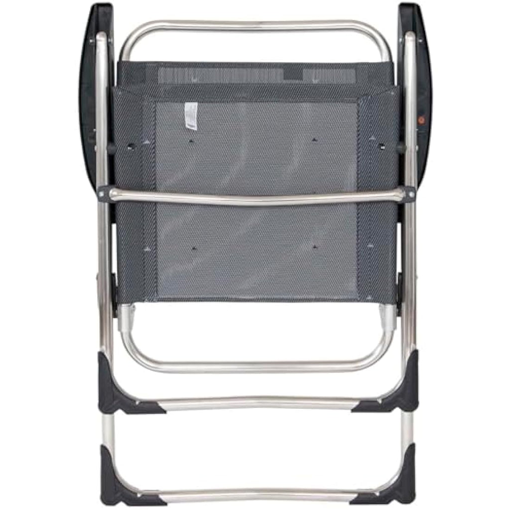 Crespo AL-219 Compact Camping Chair – Sturdy Collapsible - Dark Grey