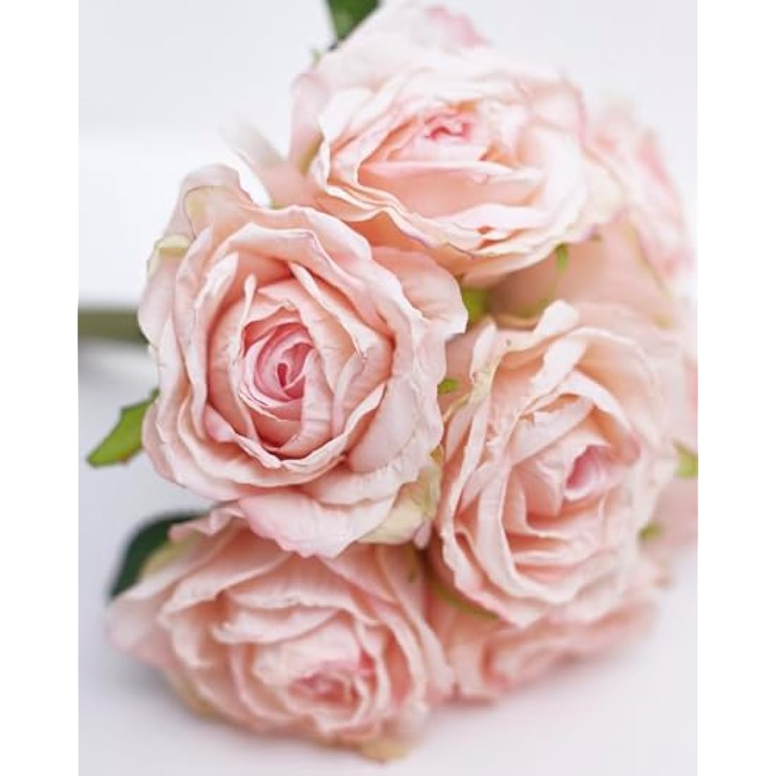 Jolof Store – 7-Piece Silk Rose Bouquet for Cake Decor & Weddings
