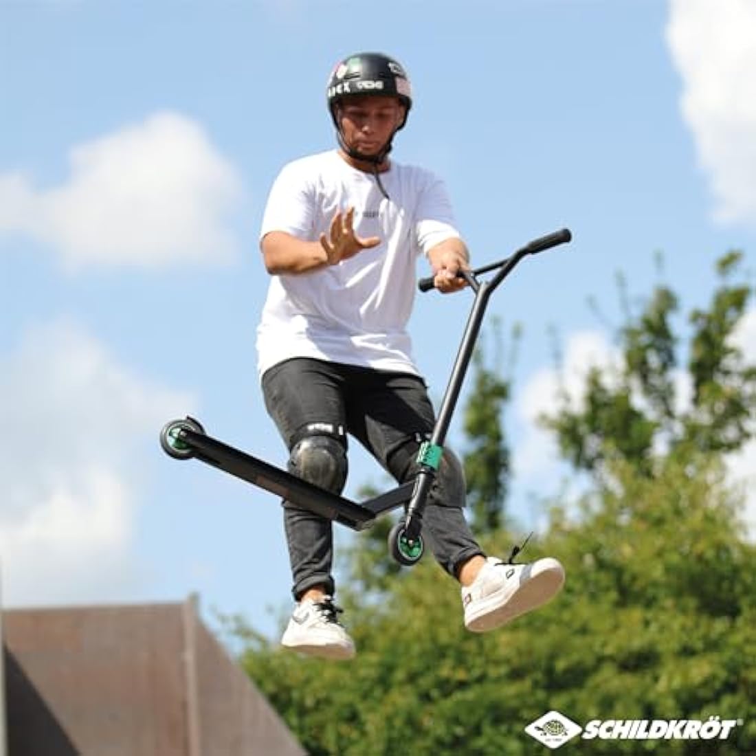 Schildkröt Untwist Stunt Scooter – 100mm Aluminum Rim PU Wheels