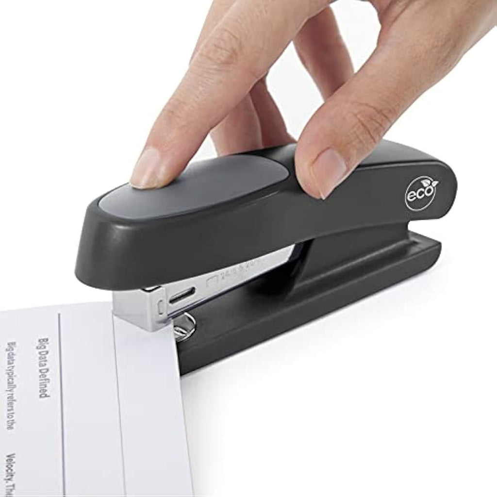 Rapesco ECO Sting Ray Stapler | Antibacterial 20 Sheet Capacity – Black