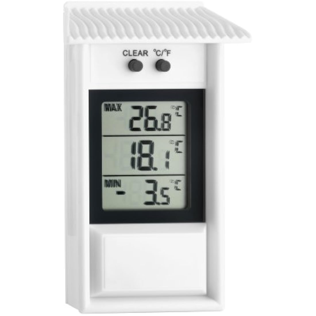 TFA Maxima-Minima Digital Thermometer | Weather Resistant Indoor Outdoor