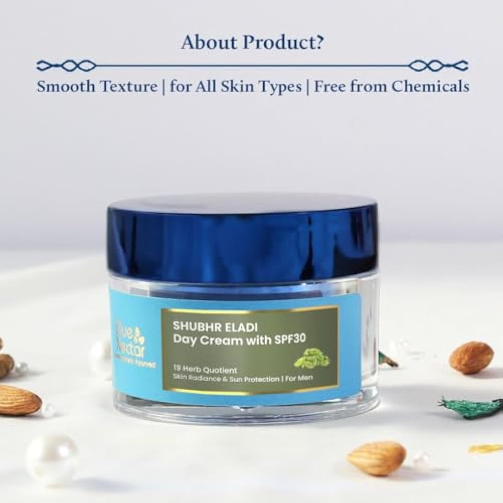 Blue Nectar Eladi Face Cream with SPF 30 - Brightening Moisturizer