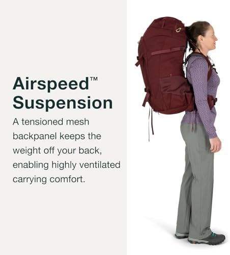 Osprey Women's Fairview Trek 70 Adventure Travel & Hiking Backpack
