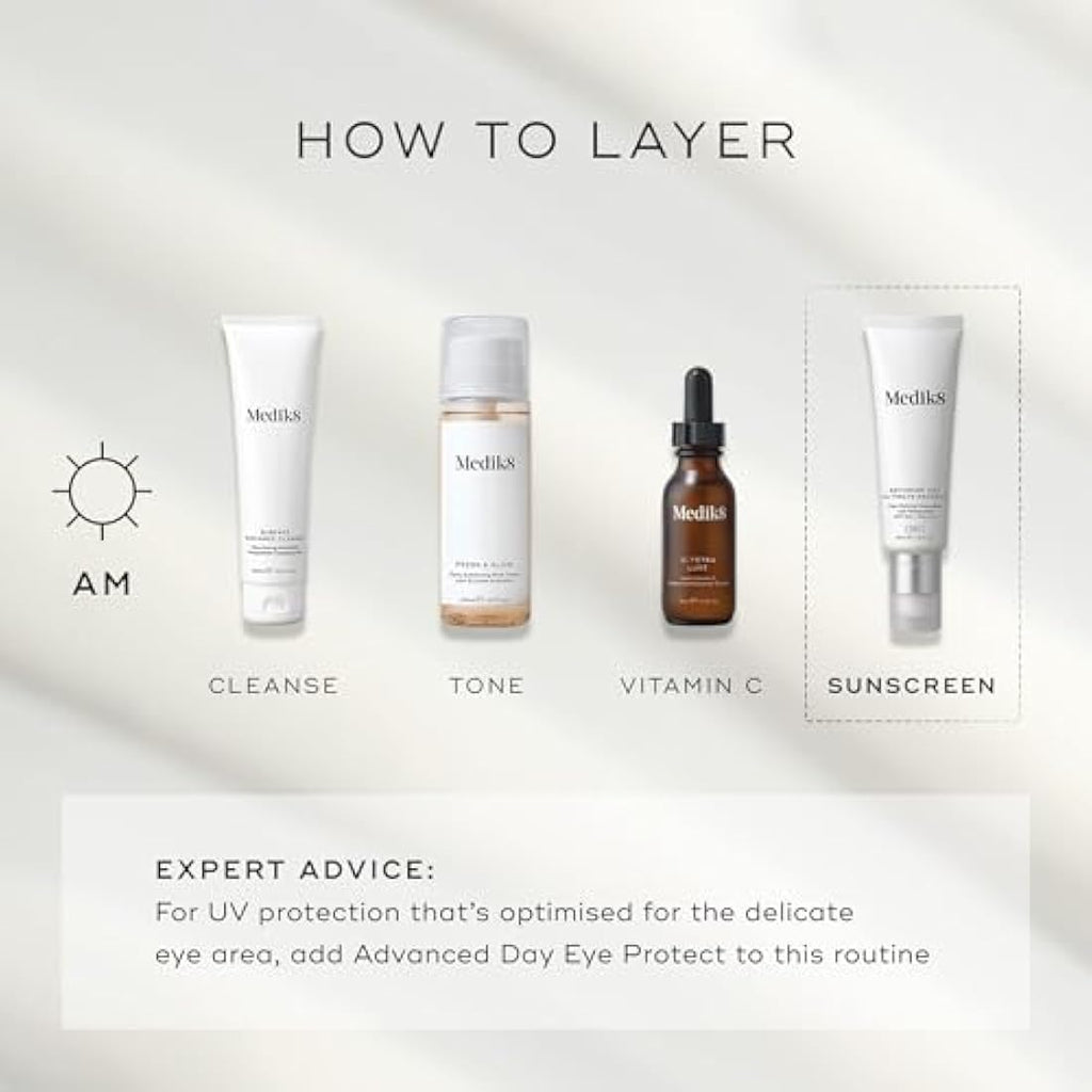 Medik8 Advanced Day Ultimate Protect SPF 50+ Age-Defying Moisturiser