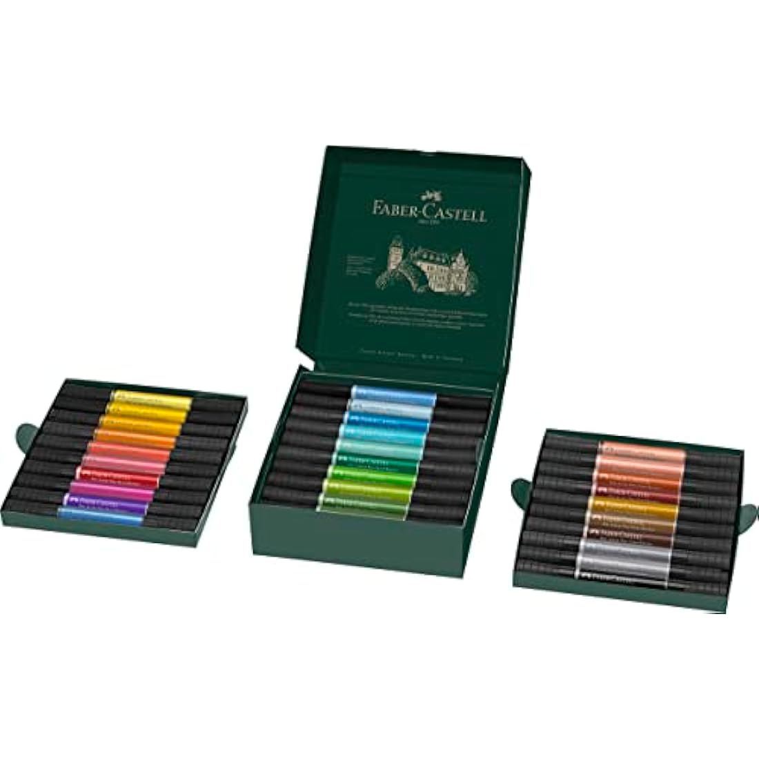 Faber-Castell Pitt Artist Pen Dual Marker - India Ink Wallet of 30