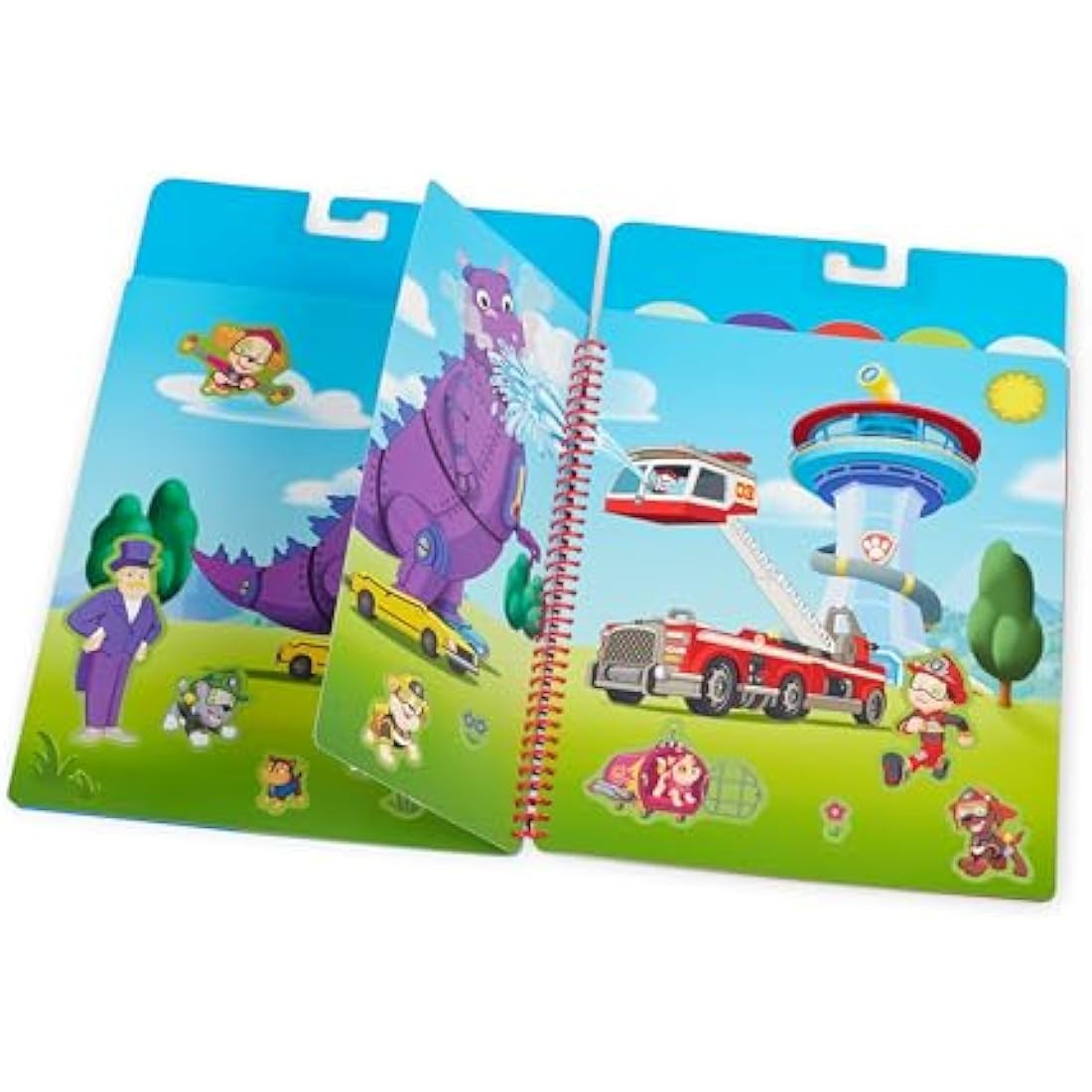 Melissa & Doug PAW Patrol Reusable Sticker Pad - 130 Cling Stickers