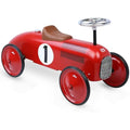 Vilac Red Metal Car – Vintage Style Ride-On Toy for Toddlers