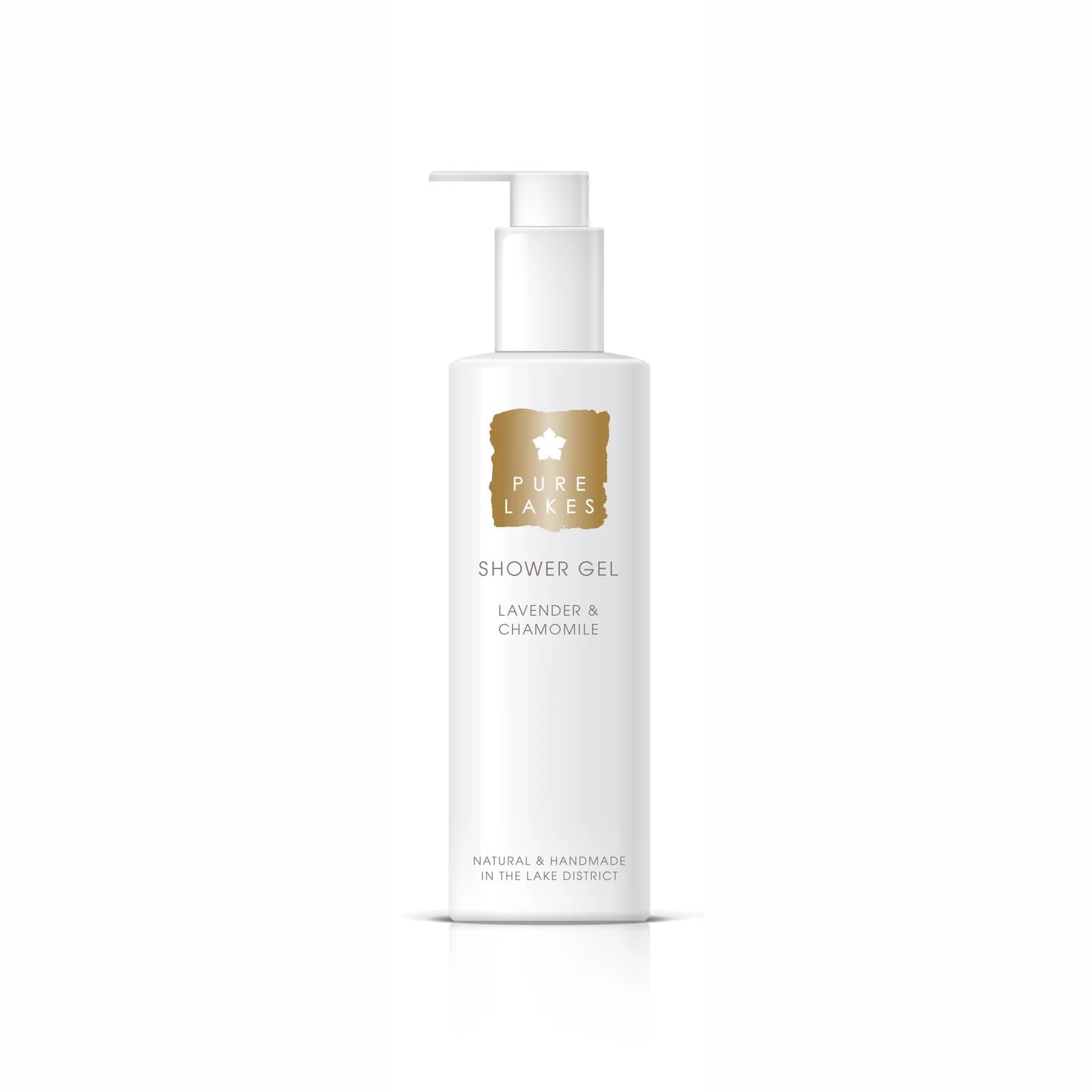 Pure Lakes Organic Lavender & Chamomile Shower Gel for Sensitive Skin