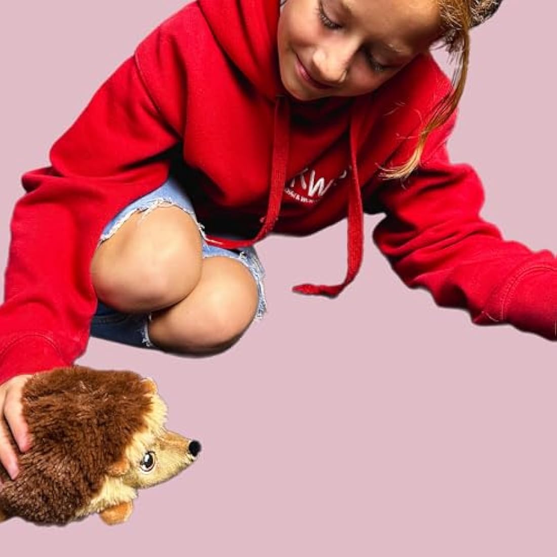 Deluxe Paws Recycled Hedgehog Plush – Eco-Friendly Soft Cuddly Toy