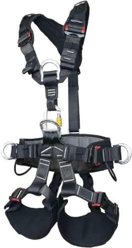 Jolof Store Full Body Safety Harness | Adjustable Rock Climbing Belt