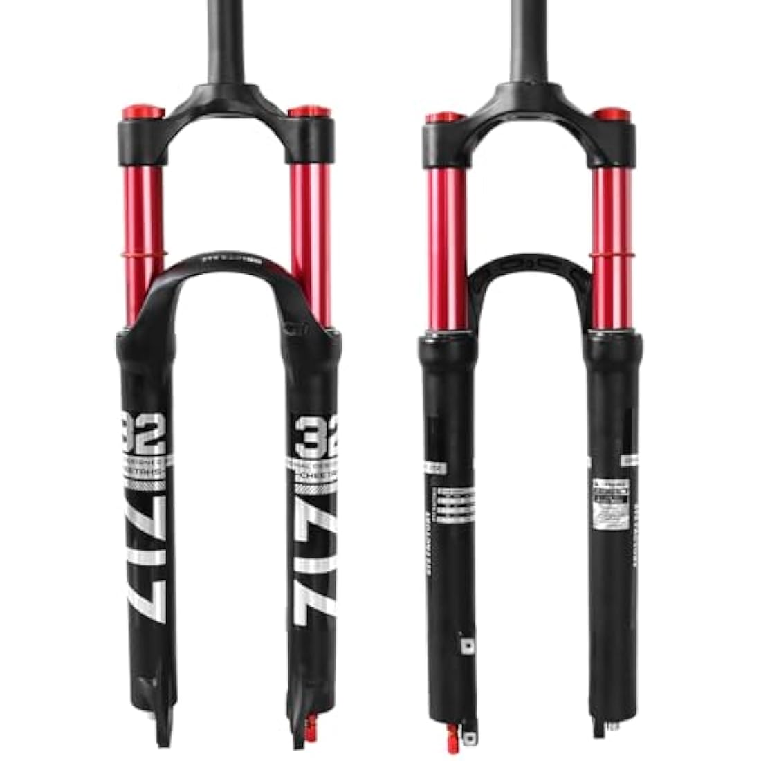 ZTZ MTB Suspension Fork - 120mm Double Air Chamber Bicycle Shock Absorber