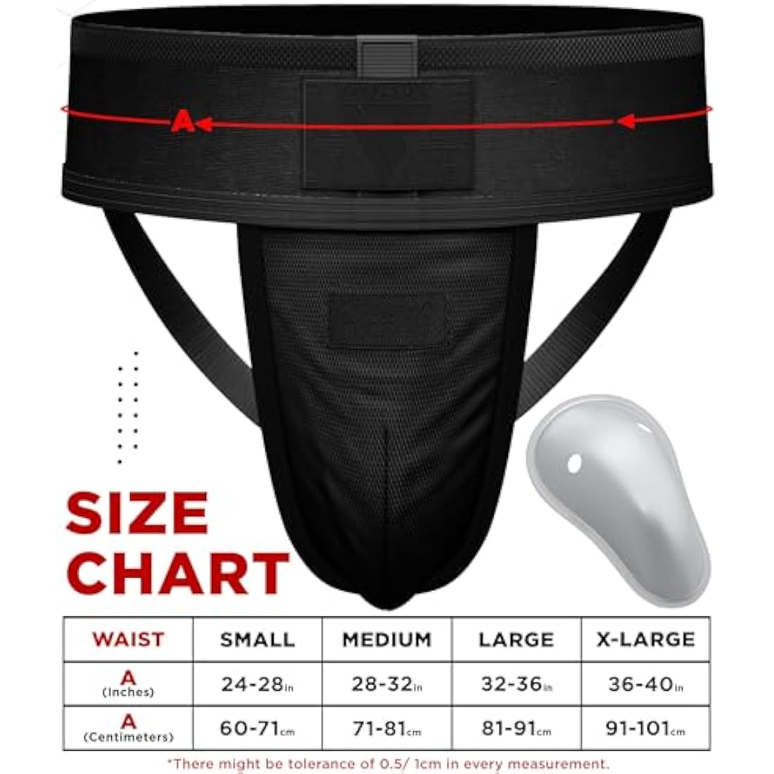 RDX Groin Guard Cup – Ventilated MMA Boxing Jockstrap Protector