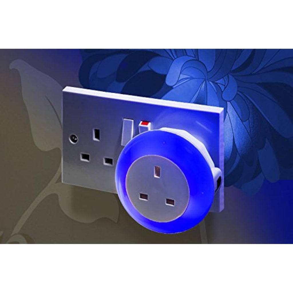 Auraglow LED Night Light | Plug Through Dusk Till Dawn Sensor - 3 Colour